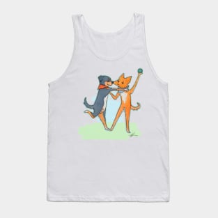 playing ball Tank Top